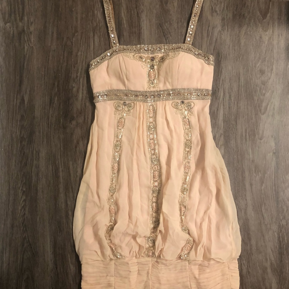 Sue Wong short formal dress.
